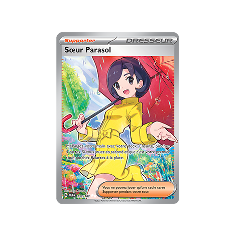 Sœur Parasol 238/182 : Ultra rare de Pokémon Faille Paradoxe