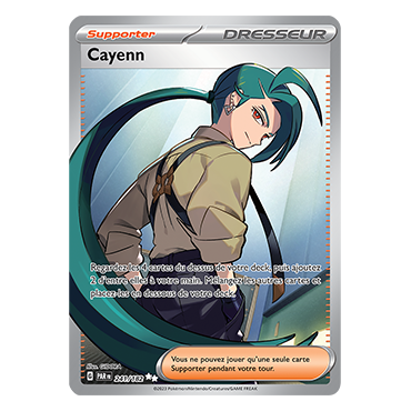 Cayenn, carte Ultra rare de Faille Paradoxe