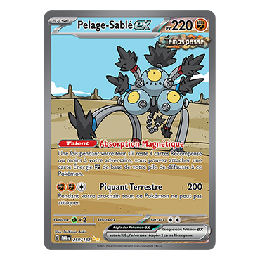 Pelage-Sablé 250/182 : Illustration spéciale rare de Pokémon Faille Paradoxe