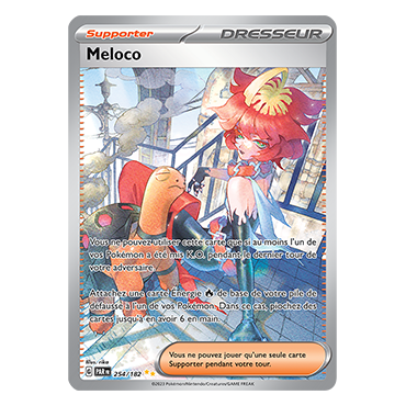 Meloco 254/182 : Illustration spéciale rare de Pokémon Faille Paradoxe