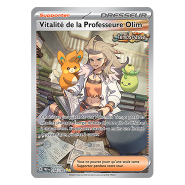 Vitalité de la Professeure Olim, carte Illustration spéciale rare de Faille Paradoxe