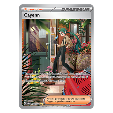 Cayenn 258/182 : Illustration spéciale rare de Pokémon Faille Paradoxe