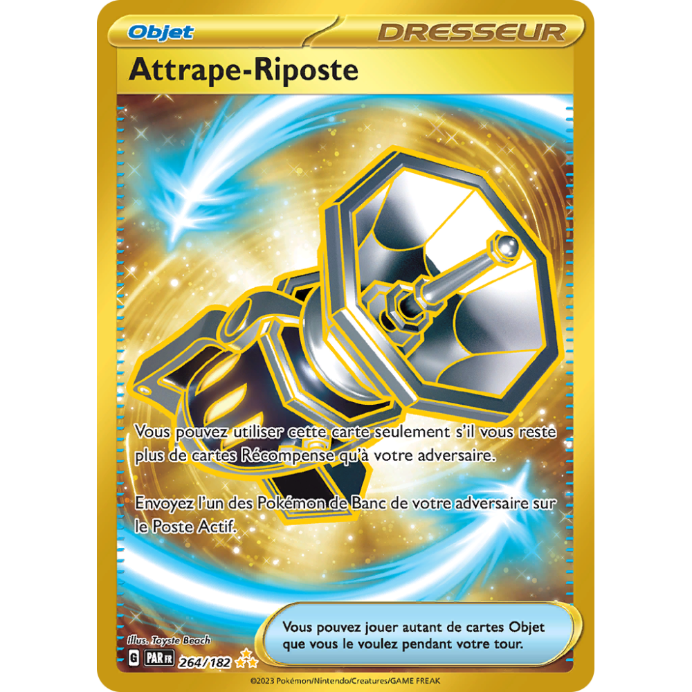 Attrape-Riposte, carte Hyper rare de Faille Paradoxe