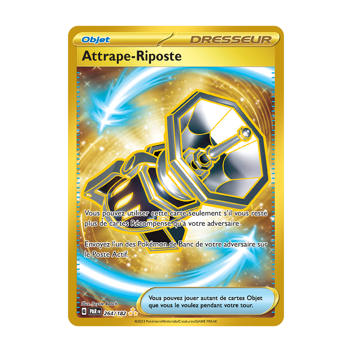 Attrape-Riposte, carte Hyper rare de Faille Paradoxe