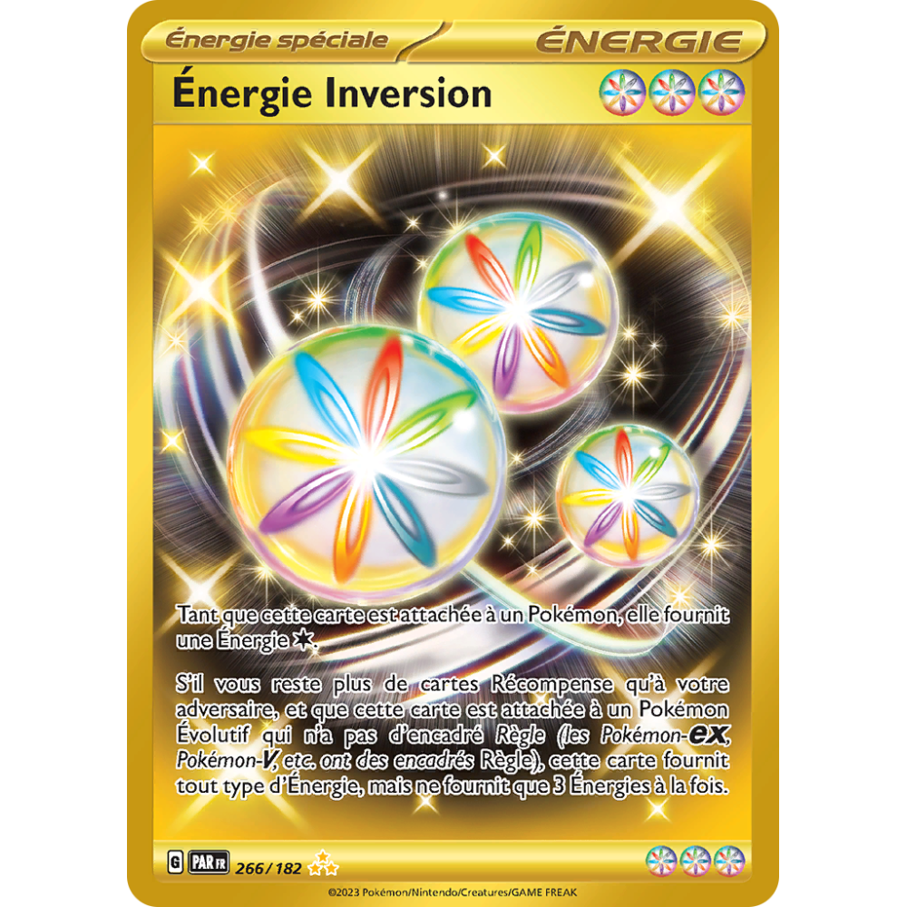 Énergie Inversion, carte Hyper rare de Faille Paradoxe