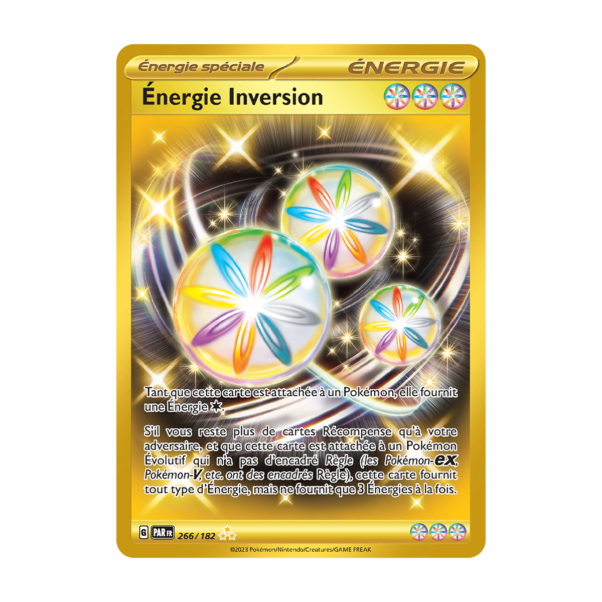 Énergie Inversion, carte Hyper rare de Faille Paradoxe