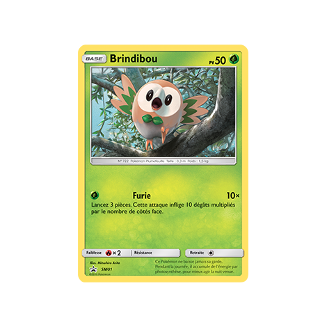 Carte Brindibou - de Pokémon SM01