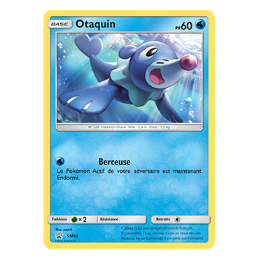 Carte Otaquin - de Pokémon SM03