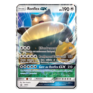 Ronflex SM05 : - de Pokémon Promo SM (Soleil et Lune)