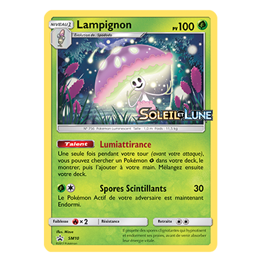 Lampignon, carte - de Promo SM (Soleil et Lune)
