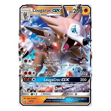 Lougaroc SM14 : - de Pokémon Promo SM (Soleil et Lune)