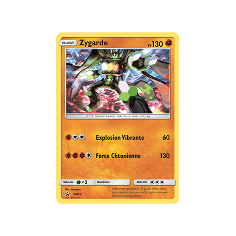 Zygarde, carte - de Promo SM (Soleil et Lune)