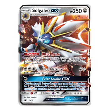 Solgaleo SM16 : - de Pokémon Promo SM (Soleil et Lune)