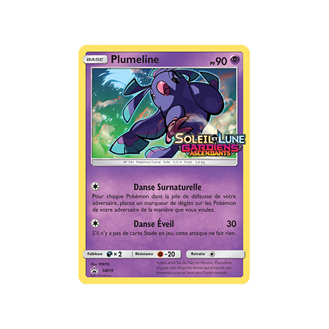 Carte Plumeline - de Pokémon SM19