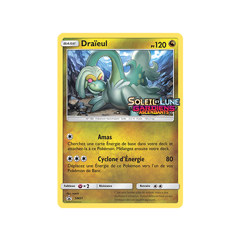 Carte Draïeul - de Pokémon SM21