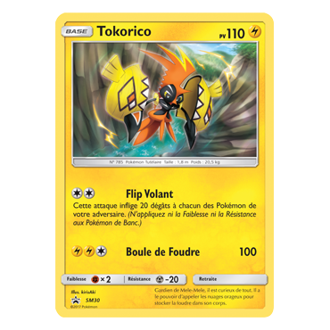 Tokorico, carte - de Promo SM (Soleil et Lune)