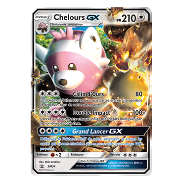 Carte Chelours - de Pokémon SM34