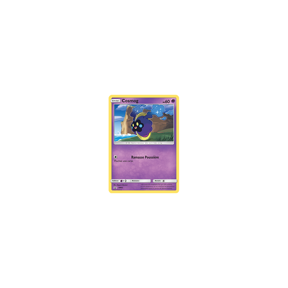 Cosmog, carte - de Promo SM (Soleil et Lune)