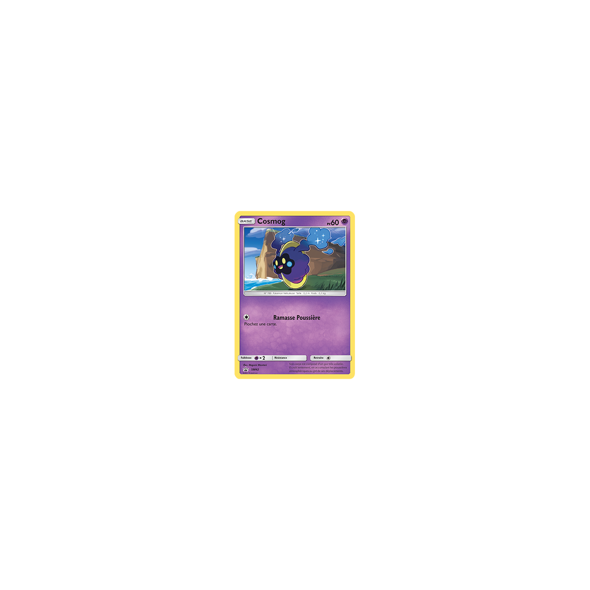 Cosmog, carte - de Promo SM (Soleil et Lune)