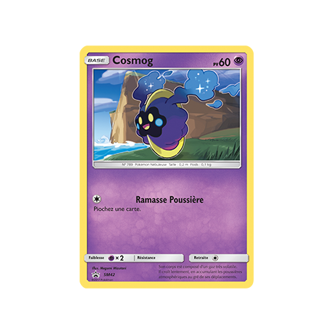 Cosmog, carte - de Promo SM (Soleil et Lune)