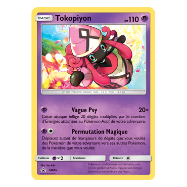 Carte Tokopiyon - de Pokémon SM45