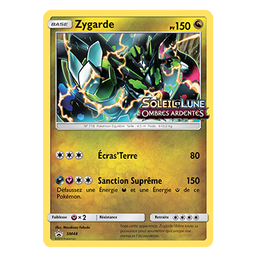 Carte Zygarde - de Pokémon SM48
