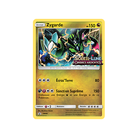 Carte Zygarde - de Pokémon SM48