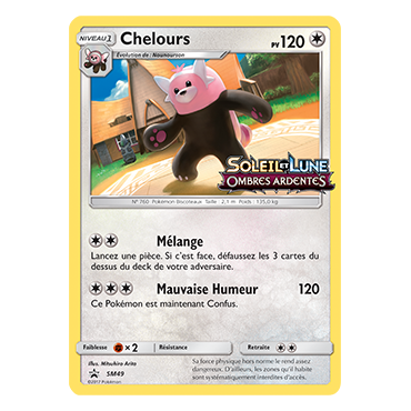 Chelours SM49 : - de Pokémon Promo SM (Soleil et Lune)