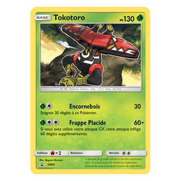 Tokotoro, carte - de Promo SM (Soleil et Lune)