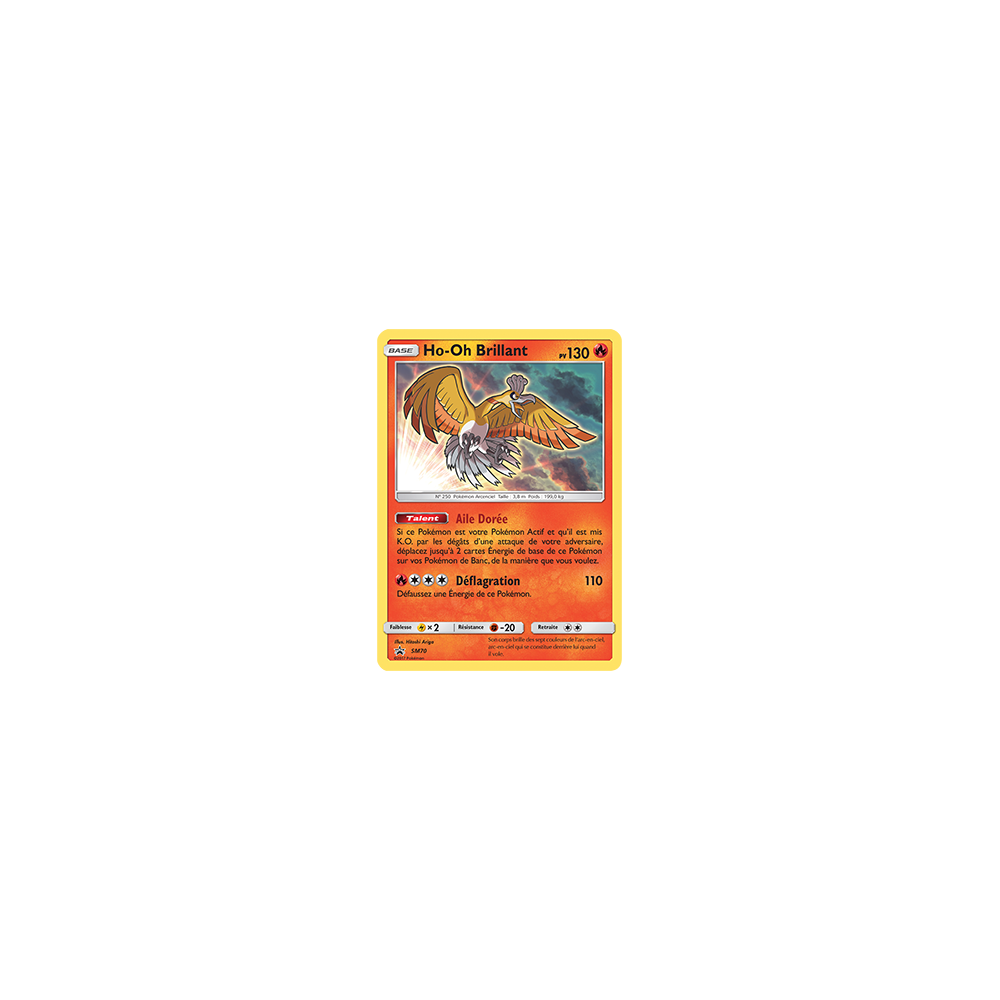 Ho-Oh Brillant, carte - de Promo SM (Soleil et Lune)