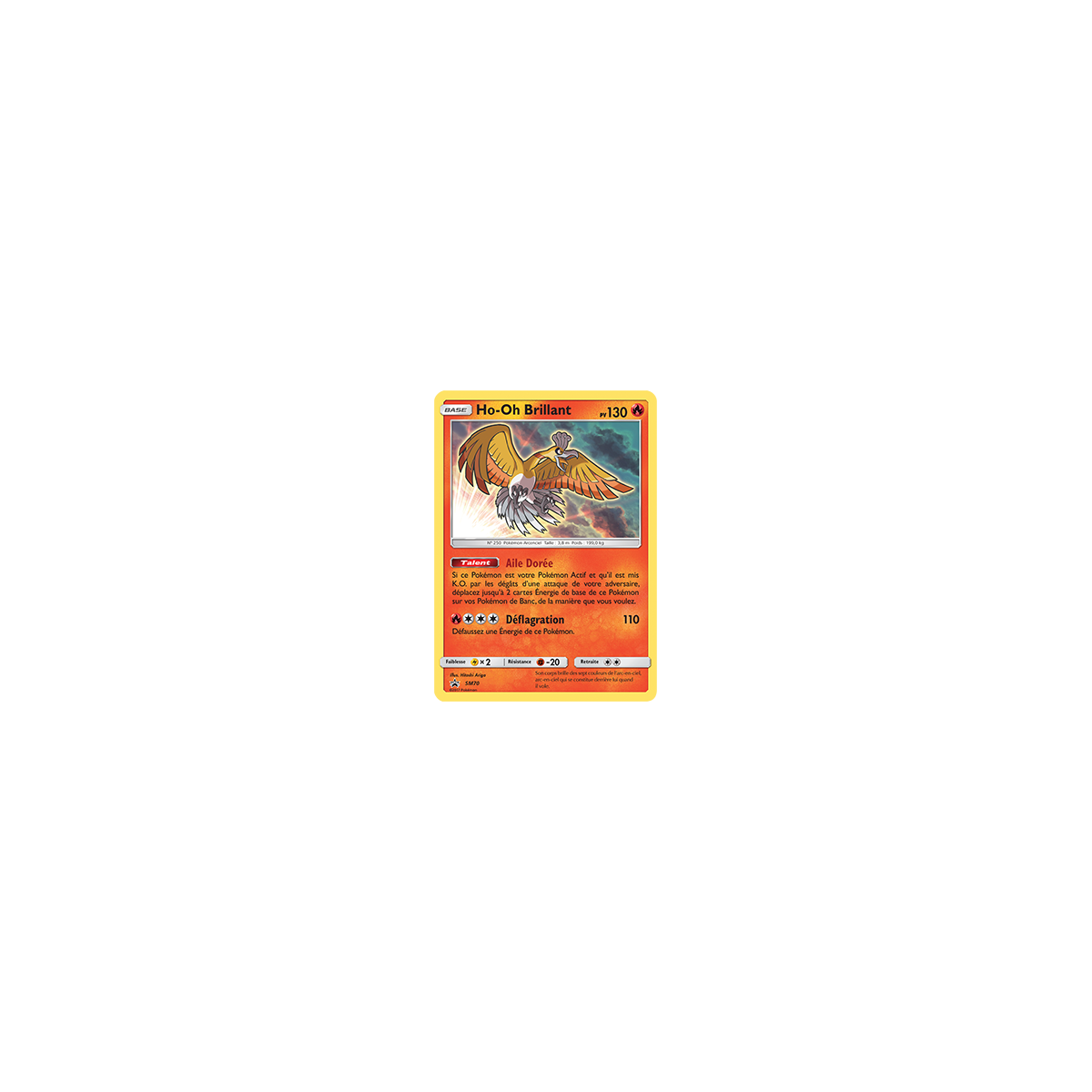 Ho-Oh Brillant, carte - de Promo SM (Soleil et Lune)