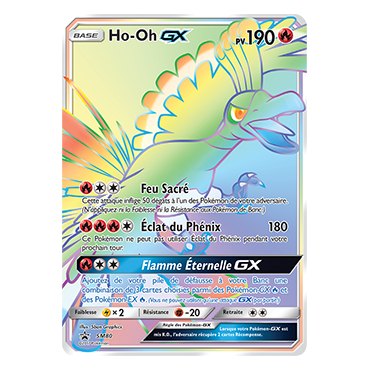 Carte Ho-Oh - de Pokémon SM80