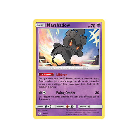 Marshadow, carte - de Promo SM (Soleil et Lune)