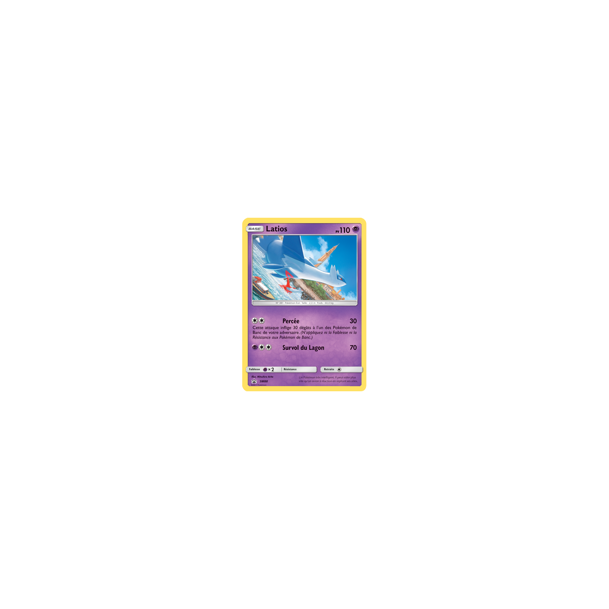 Latios, carte - de Promo SM (Soleil et Lune)