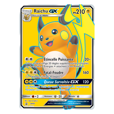 Carte Raichu - de Pokémon SM90