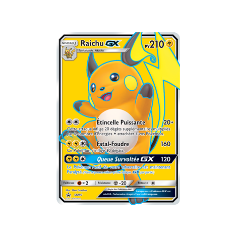 Carte Raichu - de Pokémon SM90