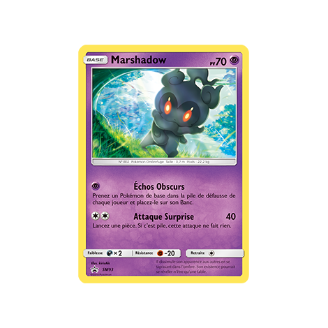 Marshadow, carte - de Promo SM (Soleil et Lune)