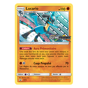 Carte Lucario - de Pokémon SM95