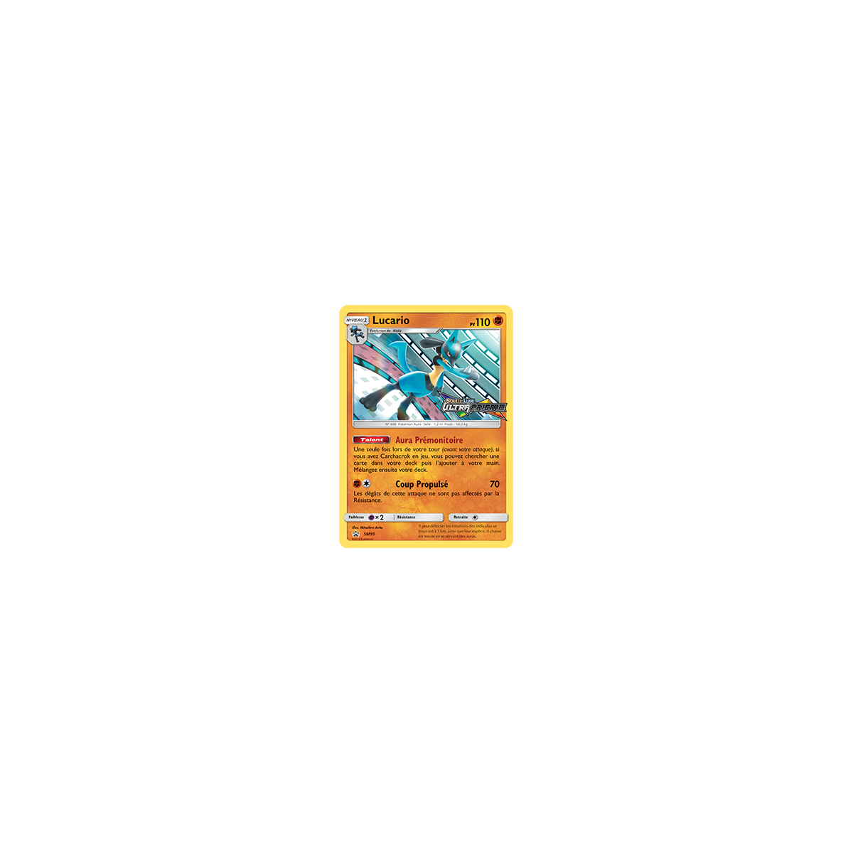 Carte Lucario - de Pokémon SM95