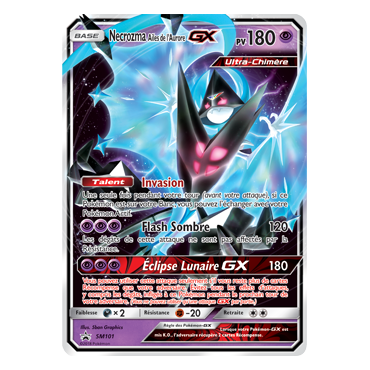 Necrozma Ailes de l'Aurore, carte - de Promo SM (Soleil et Lune)