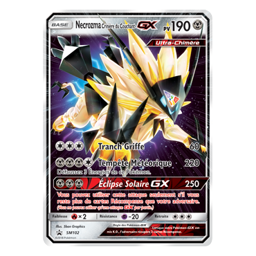Necrozma Crinière du Couchant SM102 Pokémon Promo SM (Soleil et Lune)