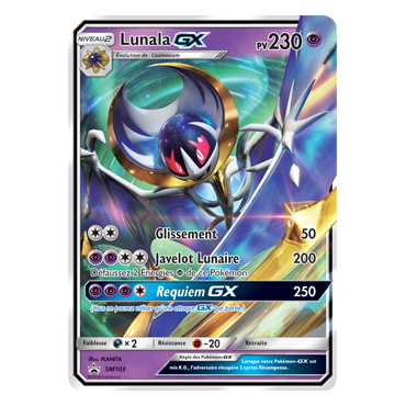 Carte Lunala - de Pokémon SM103