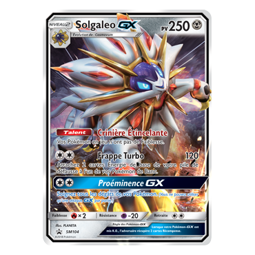 Solgaleo SM104 : - de Pokémon Promo SM (Soleil et Lune)