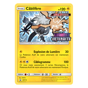 Carte Câblifère - de Pokémon SM116