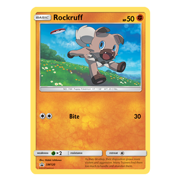 Carte Rocabot - de Pokémon SM120