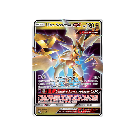 Ultra-Necrozma SM126 : - de Pokémon Promo SM (Soleil et Lune)