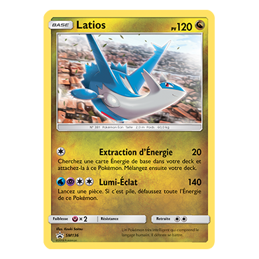 Carte Latios - de Pokémon SM136