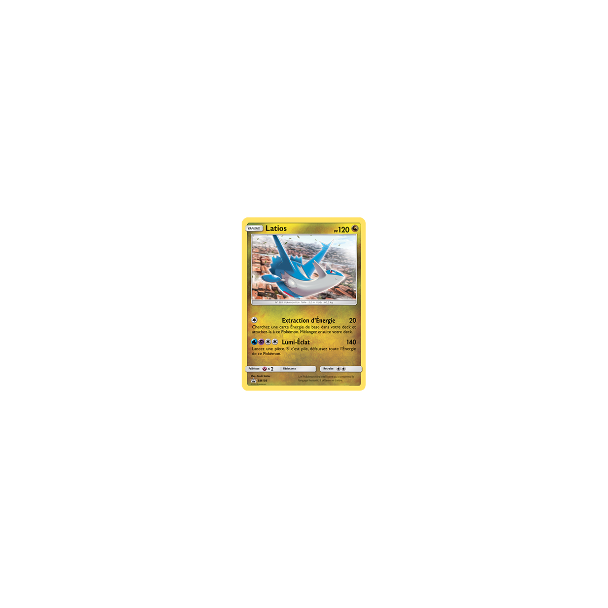 Carte Latios - de Pokémon SM136