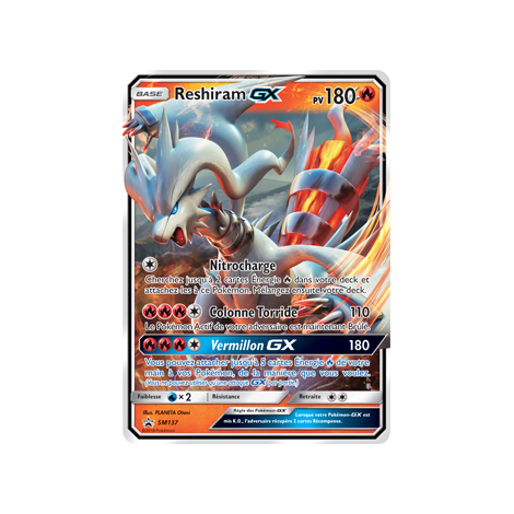 Reshiram, carte - de Promo SM (Soleil et Lune)