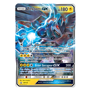 Zekrom, carte - de Promo SM (Soleil et Lune)